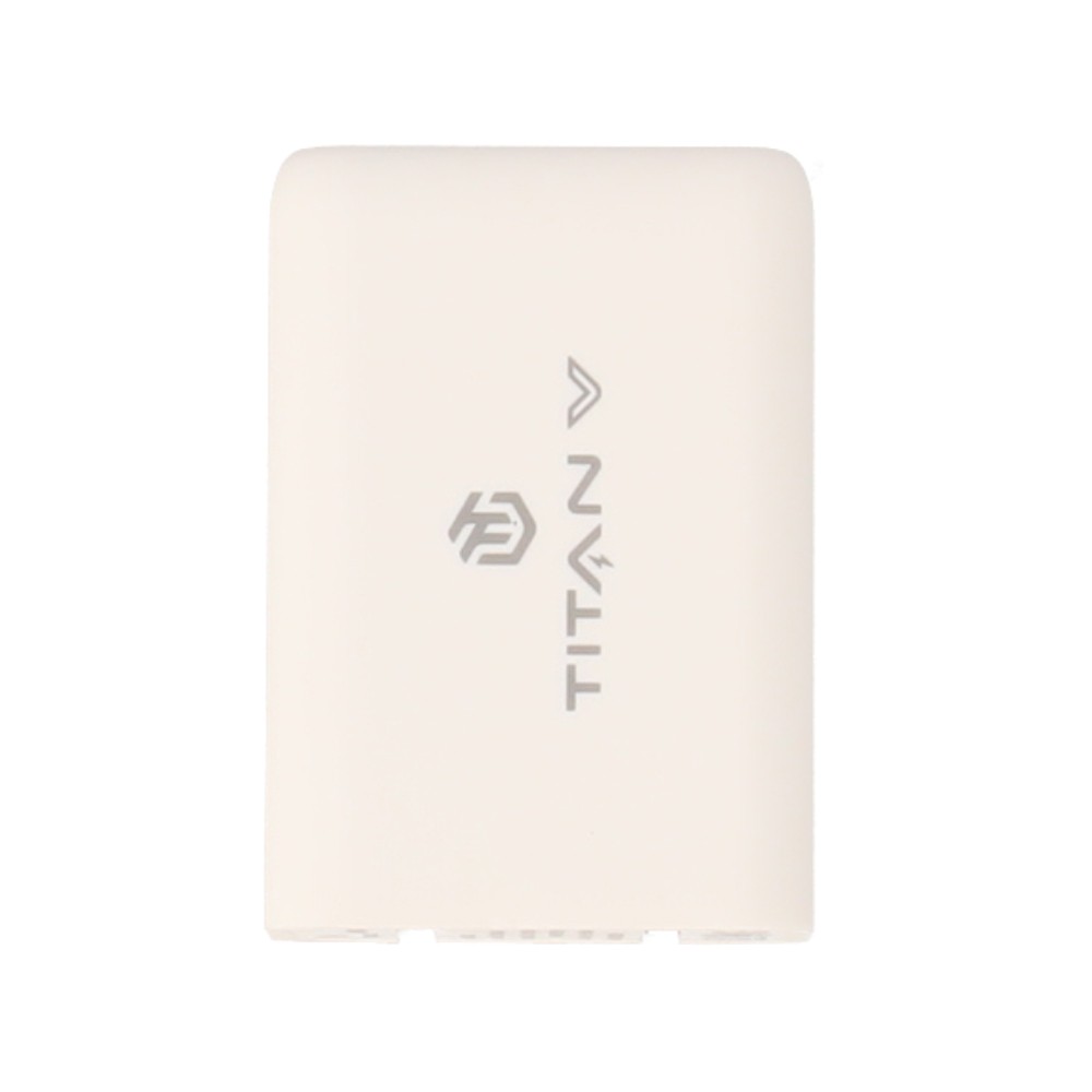 อะแดปเตอร์ TITANV Wall Charger 1 USB-A / 1 USB-C White