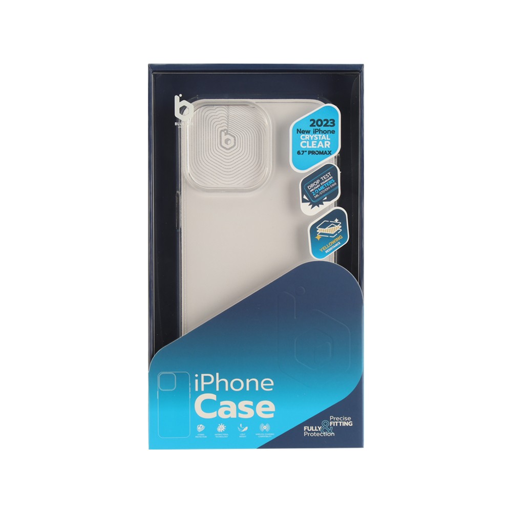 เคส Blue Box iPhone 15 Pro Max Crystal Clear - 2.0 mm