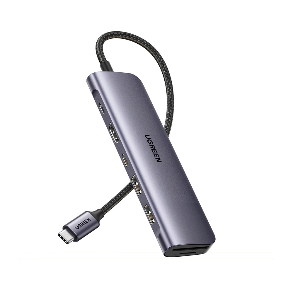 ยูเอสบีฮับ Ugreen 7-in-1 USB-C Hub รุ่น 15214 สีเทา คุณภาพดี | Studio7 ...