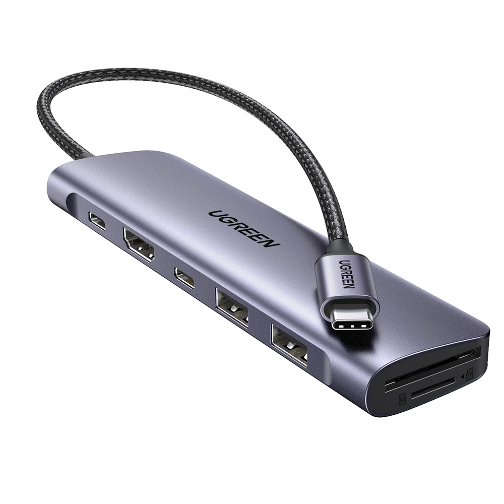 Ugreen 7-in-1 USB-C Hub (15214) Gray