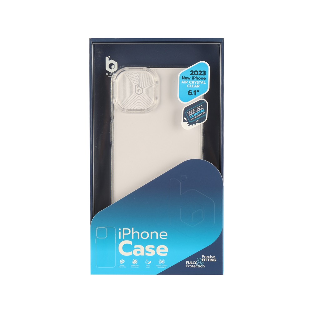 เคส Blue Box iPhone 15 Crystal Clear - 1.6 mm