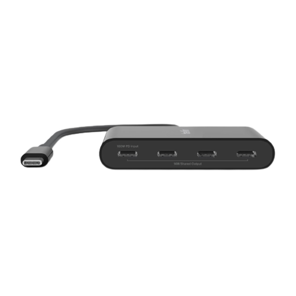 Belkin Connect 4-Port USB-C Hub (AVC018btBK) Black