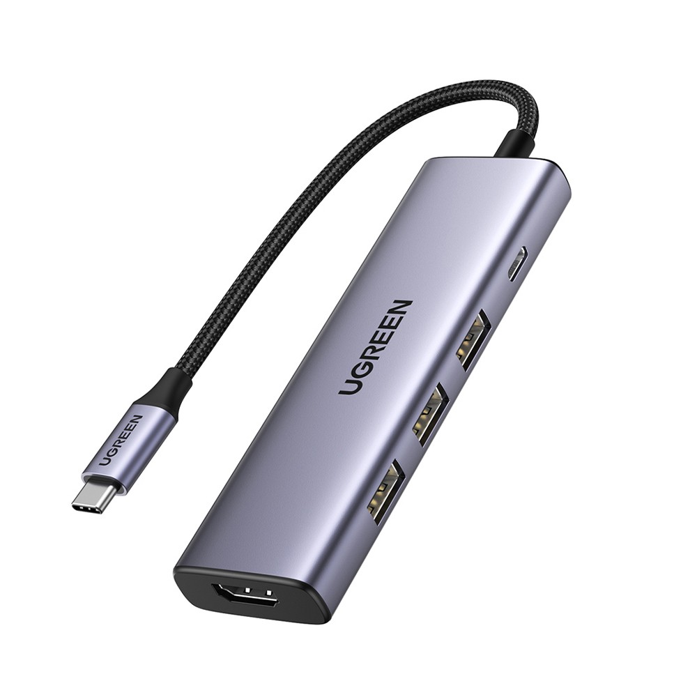 Ugreen Port Hub In Usb C To Xusb A Hdmi And Pd Gray