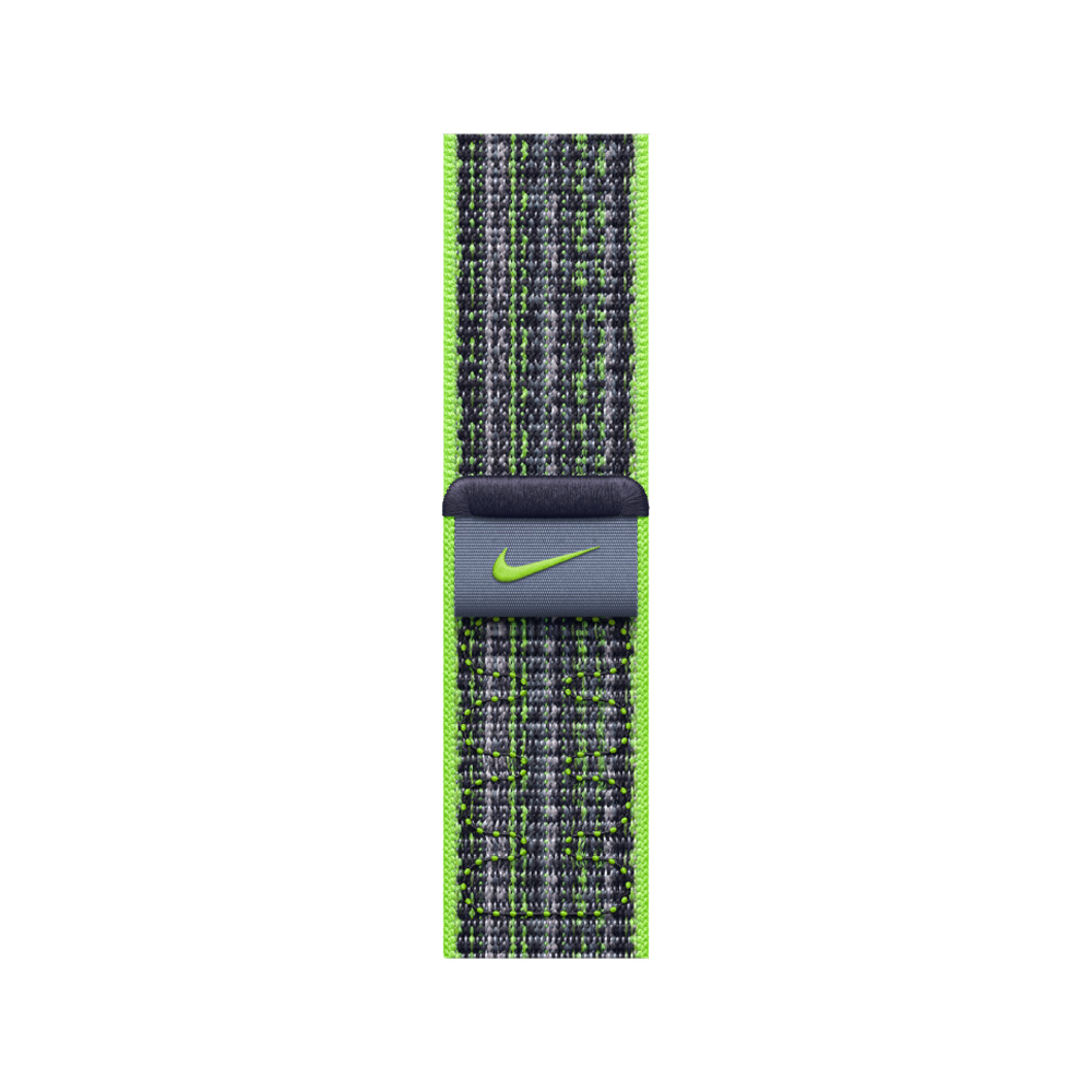 Apple Watch 41mm Bright Green/Blue Nike Sport Loop (New)