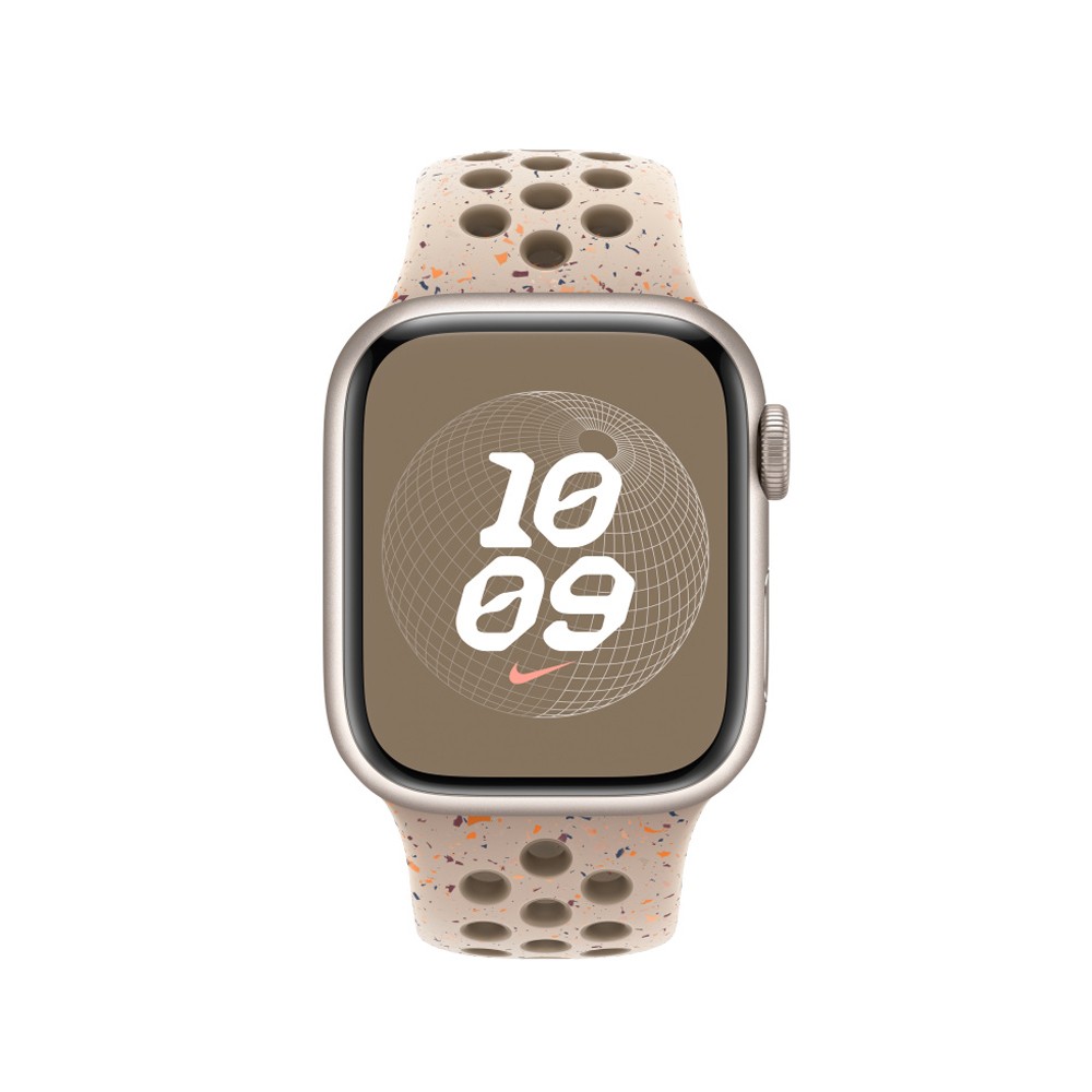 Apple Watch 41mm Desert Stone Nike Sport Band - M/L (New)