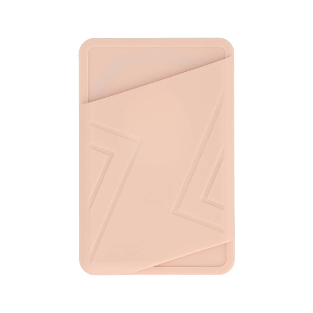 กระเป๋าใส่บัตร Blue Box Silicone Magnetic Pink