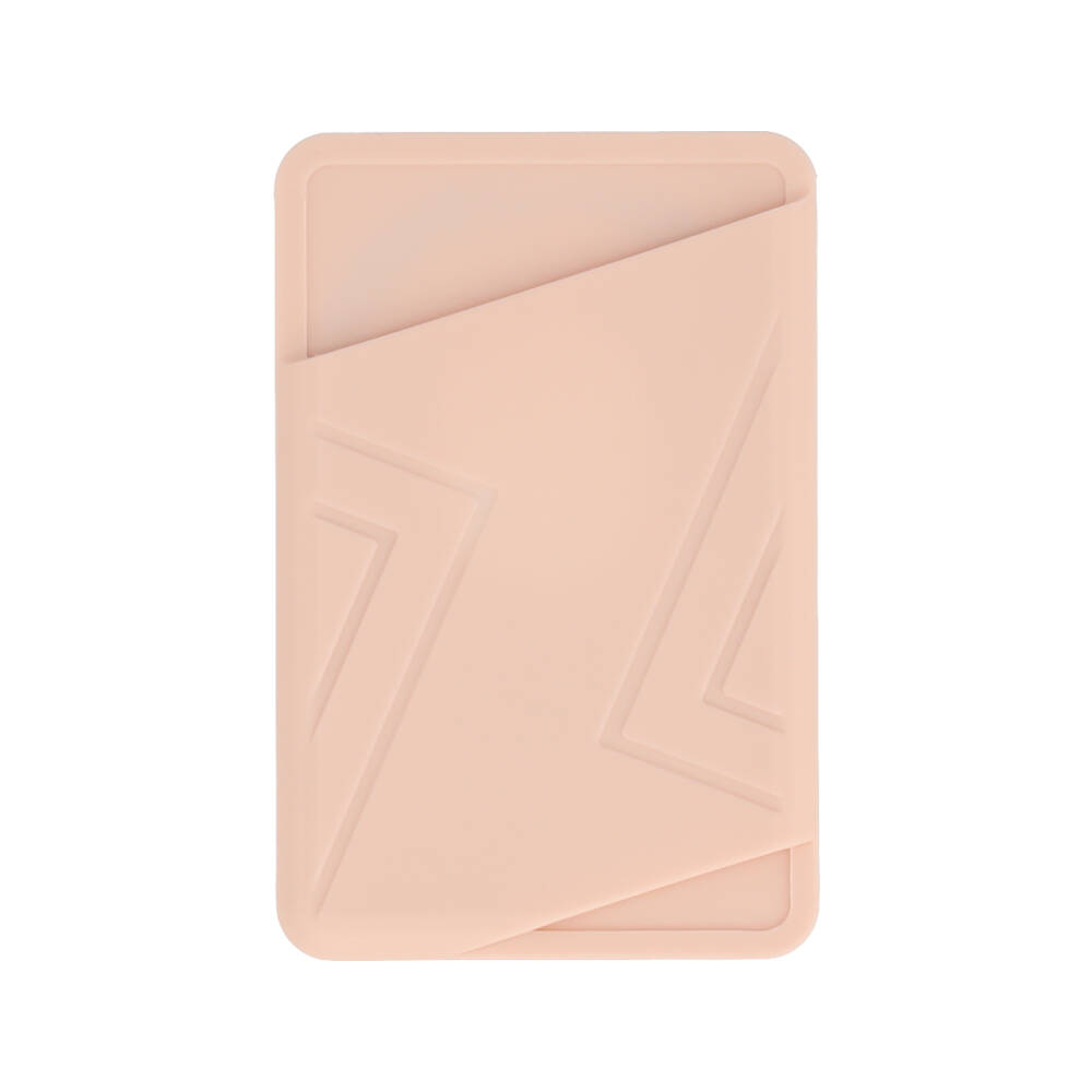 กระเป๋าใส่บัตร Blue Box Silicone Magnetic Pink