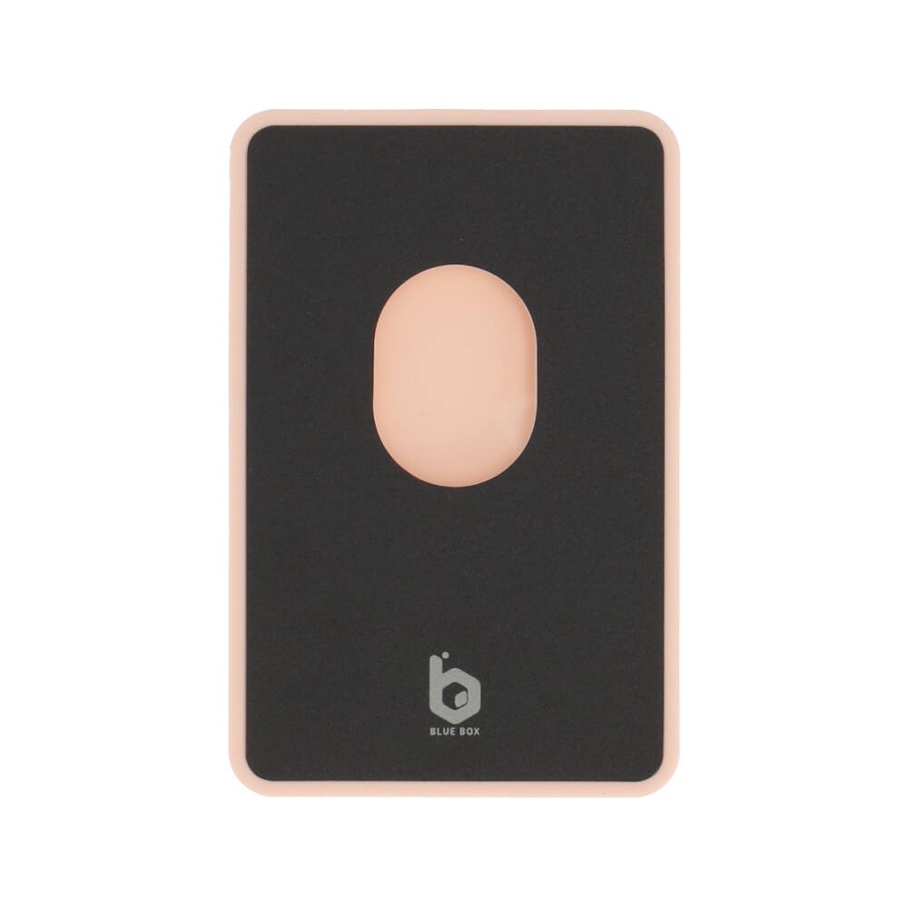 กระเป๋าใส่บัตร Blue Box Silicone Magnetic Pink