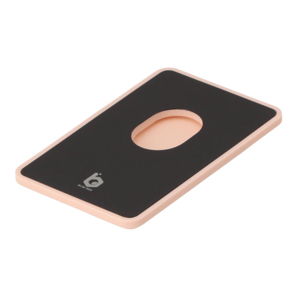 กระเป๋าใส่บัตร Blue Box Silicone Magnetic Pink