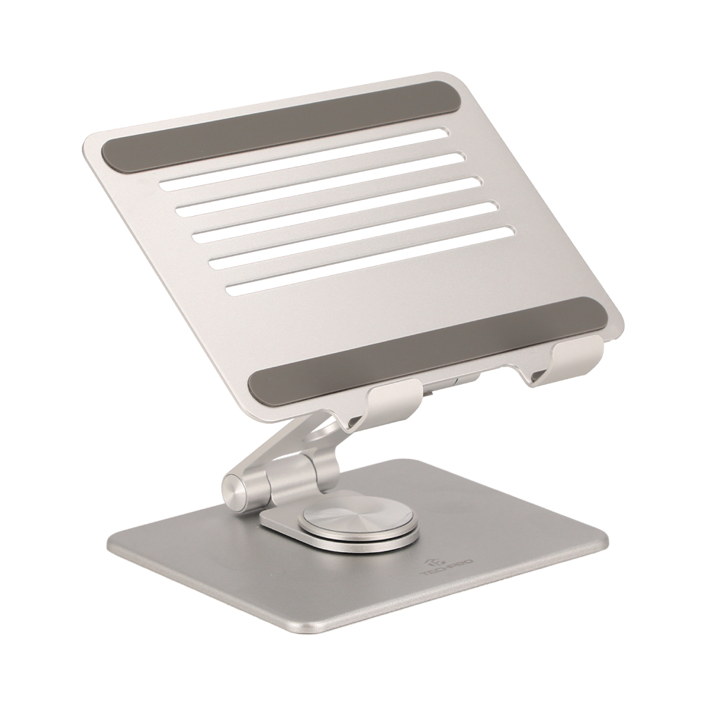 แท่นวางแท็บเล็ต TECHPRO ALUMINIUM Rotatable Tablet Stand 360 TP-ST05