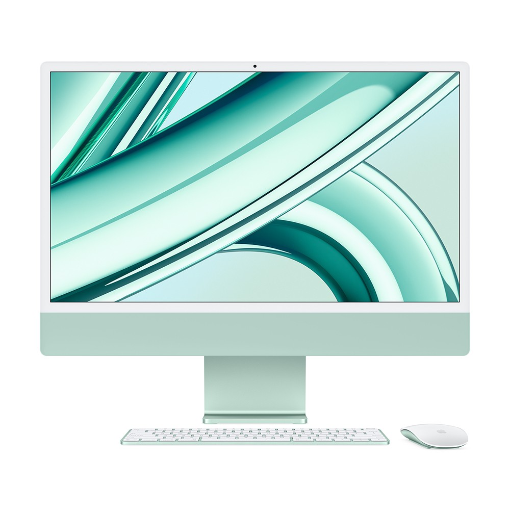 iMac 24" with Retina 4.5K display/M3 chip/8C CPU/10C GPU/8GB/256GB Green (2023)