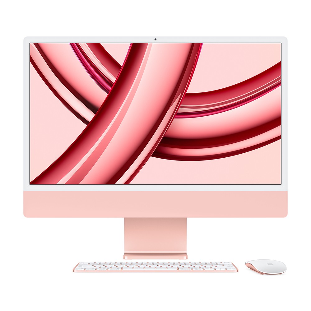 iMac 24" with Retina 4.5K display/M3 chip/8C CPU/10C GPU/8GB/256GB Pink (2023)