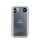 TECHPRO เคส iPhone 11 TPU/PC Hard PC Clear