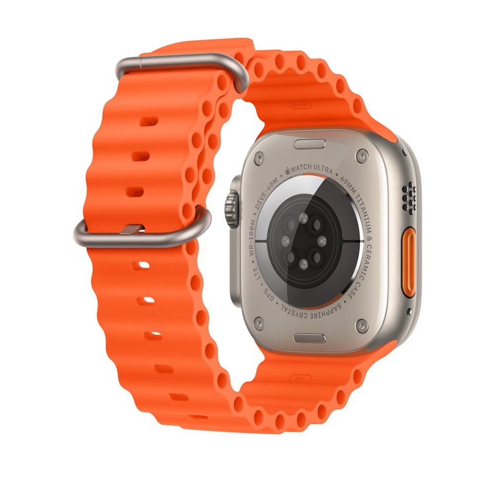 Apple Watch 49mm Orange Ocean Band (New)