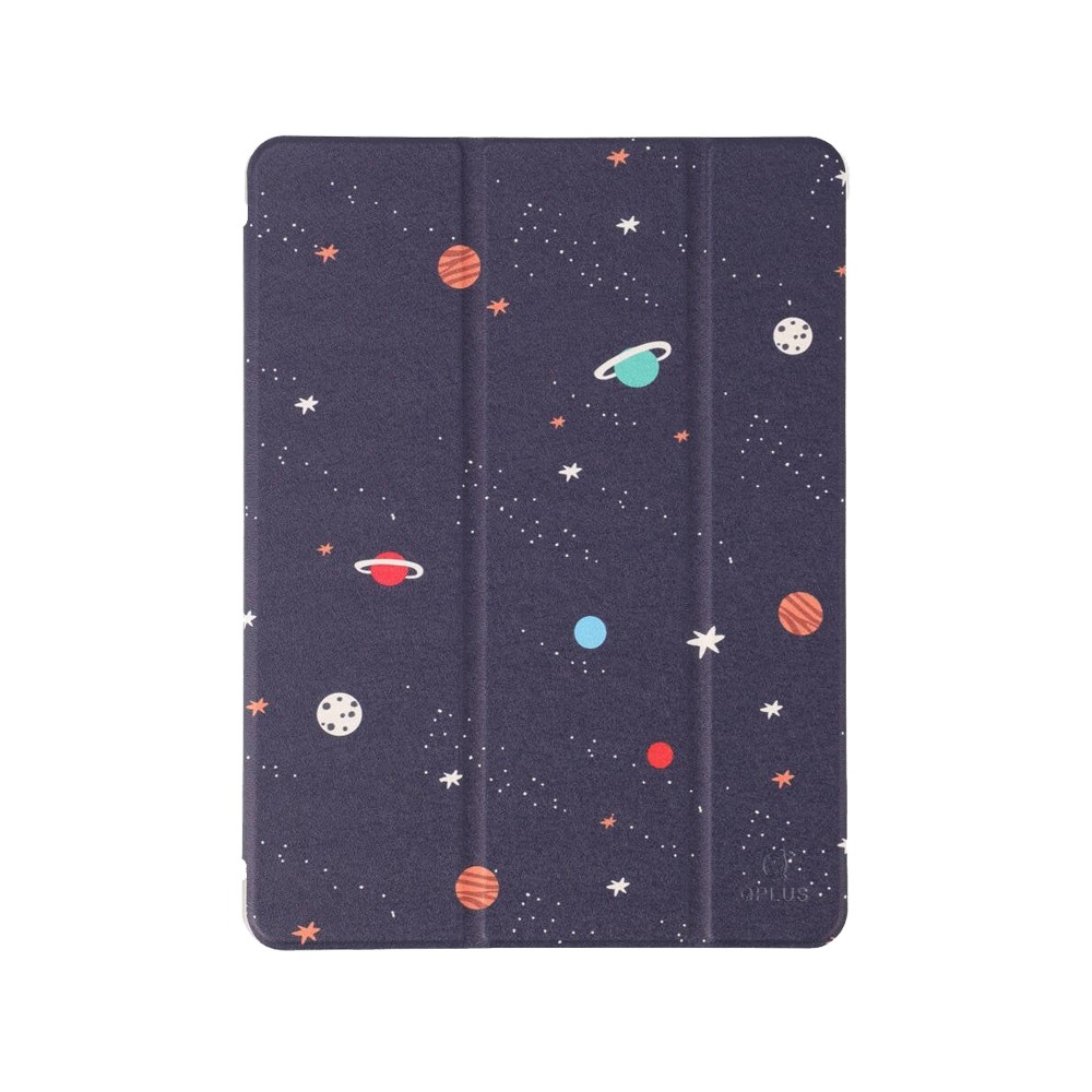 เคส QPLUS iPad Gen 9 (2021) / Gen 8 (2020) Soft Folio Navy Galaxy