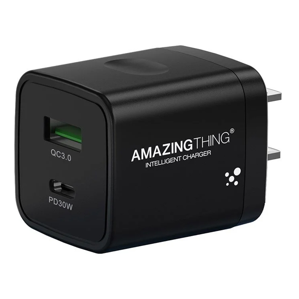 หัวชาร์จอะแดปเตอร์ AMAZINGthing Wall USB Charger 1 USBA (QC3.0A) / 1