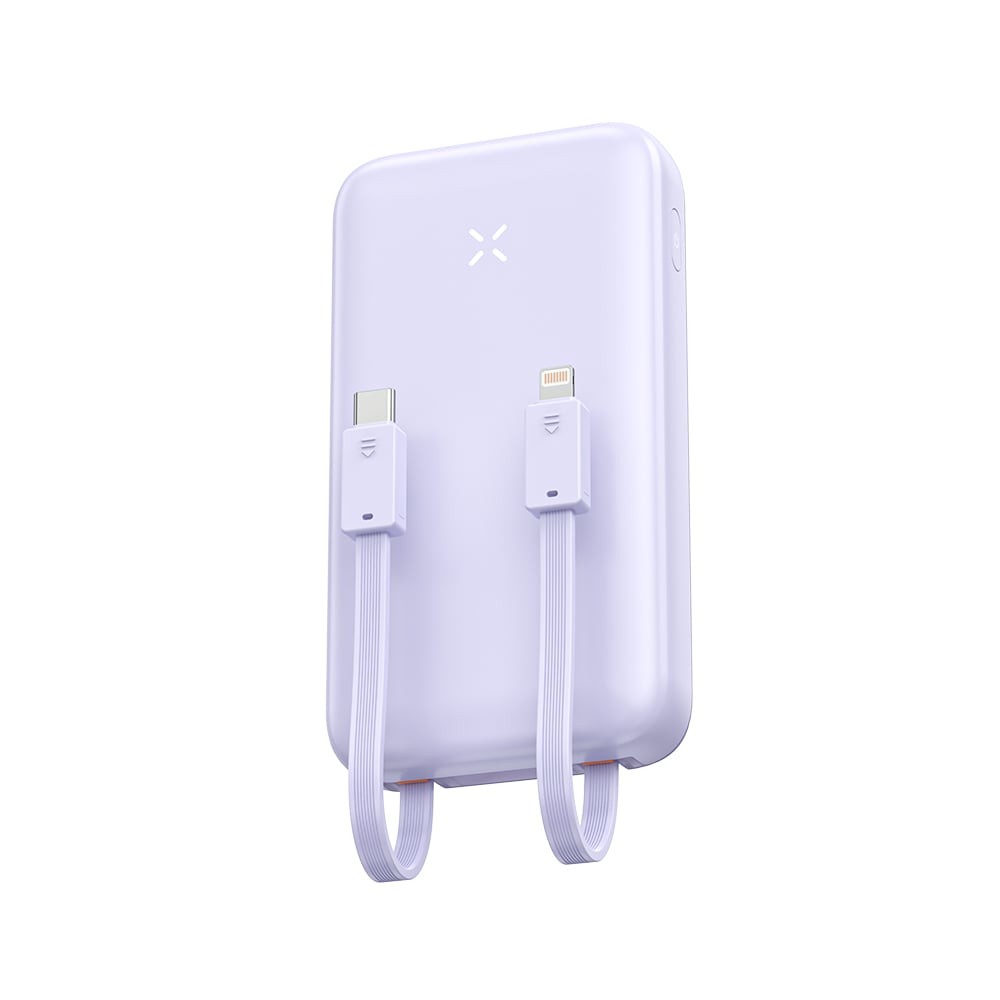 พาวเวอร์แบงค์ ALPHA 10,000 mAh PD20W Purple