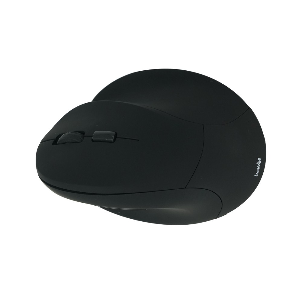 เมาส์ไร้สาย Bewell Wireless Vertical Ergonomic Rechageable Mouse (EC-07) Black