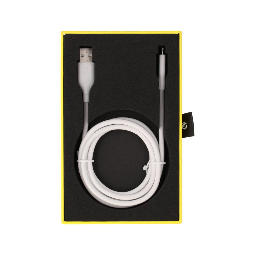 สายชาร์จ TITANV USB-A to Lightning Cable 2.4A Fast Charge 1.2M MFI Basic White (TI-C01)