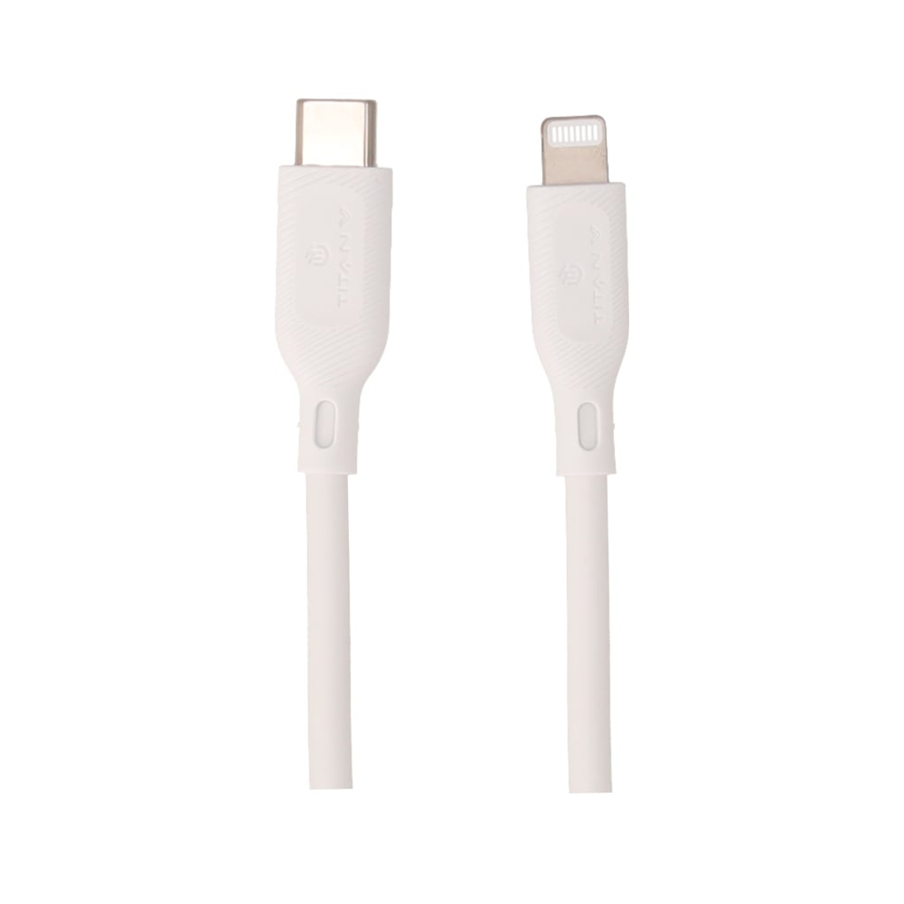 สายชาร์จ TITANV USB-C to Lightning Cable Basic 3A/60W Super Fast Charge (MFI) 1.2M White (TI-C05)