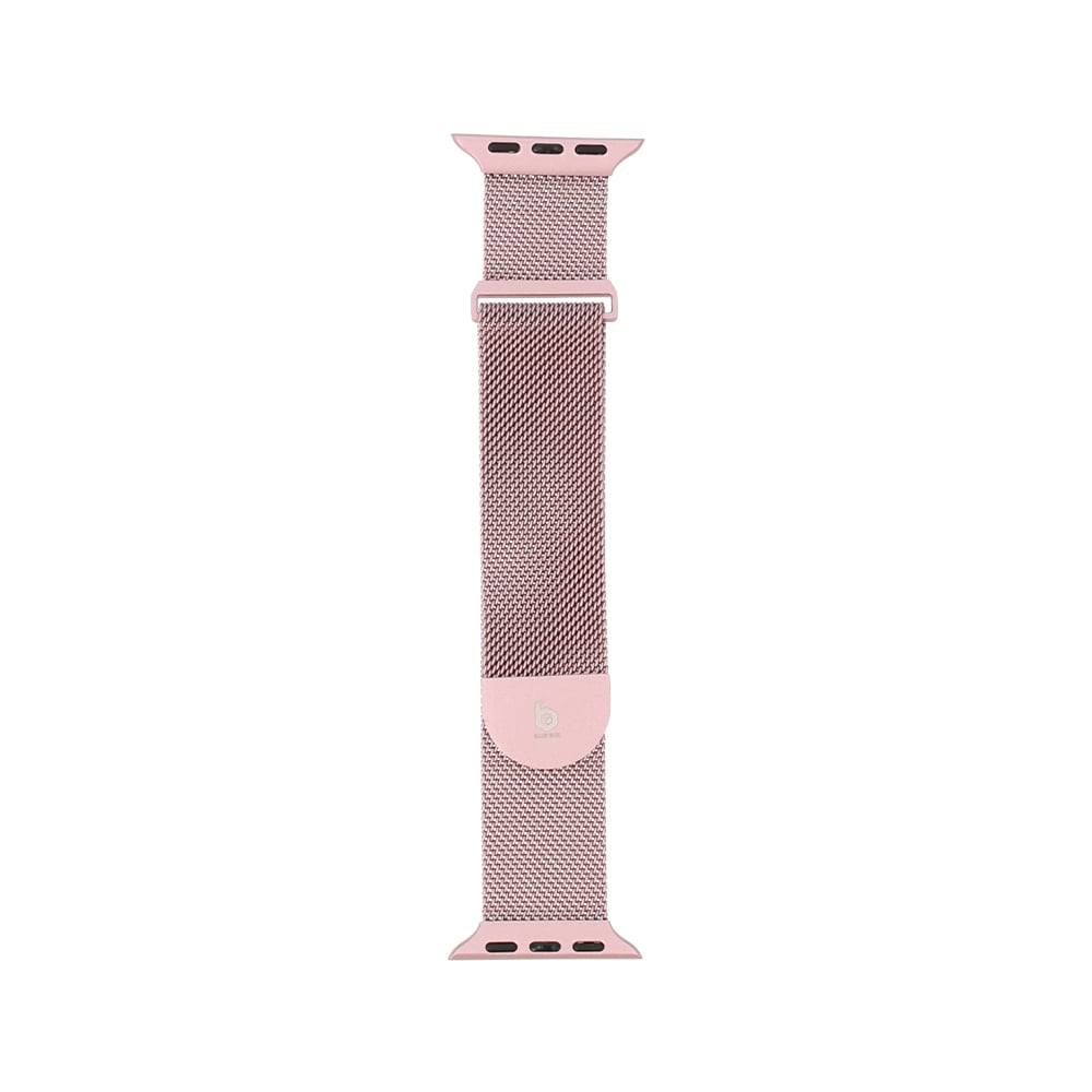 Blue Box สาย Apple Watch Strap Series 6,7,8,9,SE1,SE2 (40/41mm) Metal Dizzy Tile Pink