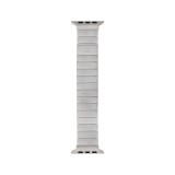 Blue Box สาย Apple Watch Strap Series 6,7,8,9,SE1,SE2,Ultra (44/45/49mm) Metal Liner Tile Silver