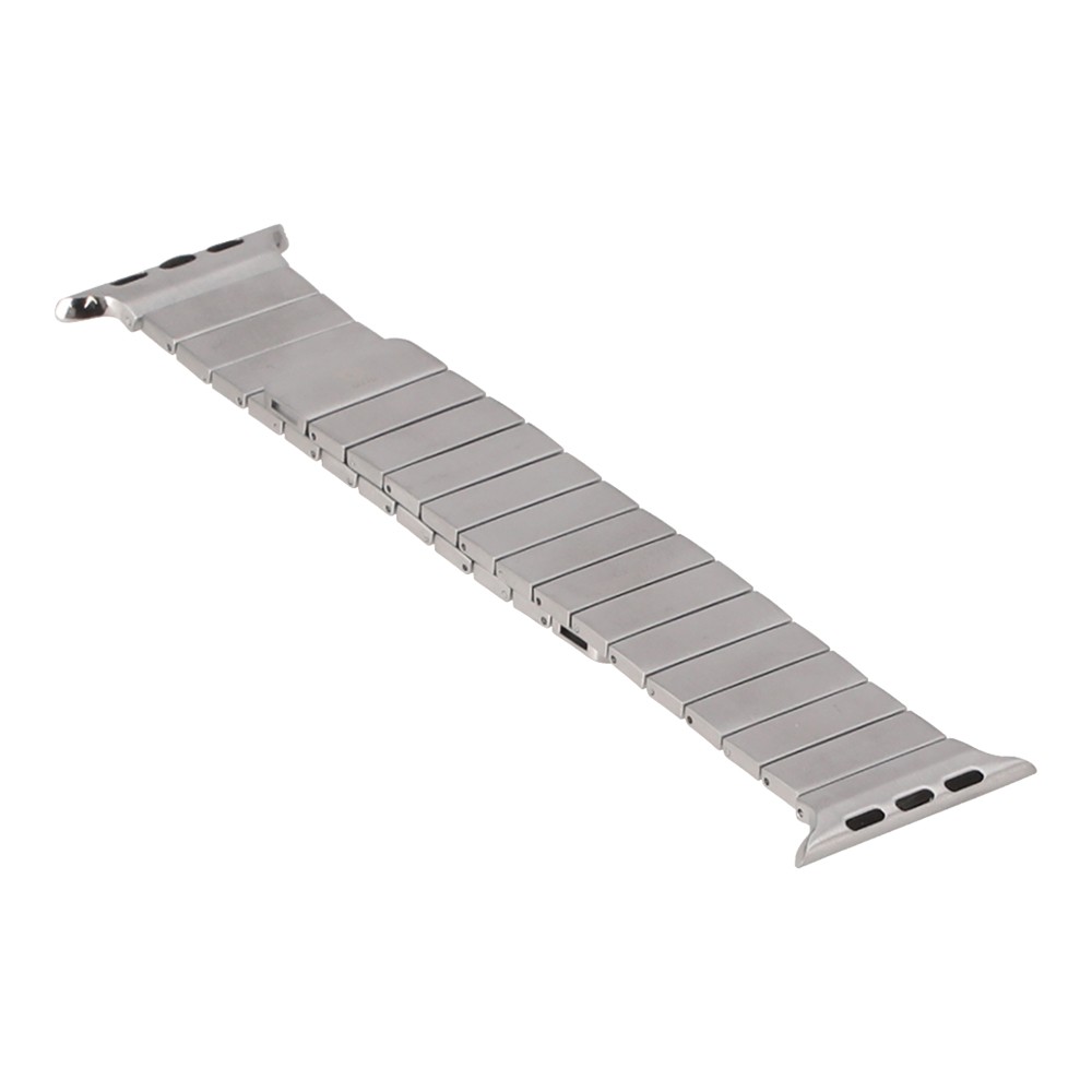 Blue Box สาย Apple Watch Strap Series 6,7,8,9,SE1,SE2,Ultra (44/45/49mm) Metal Liner Tile Silver