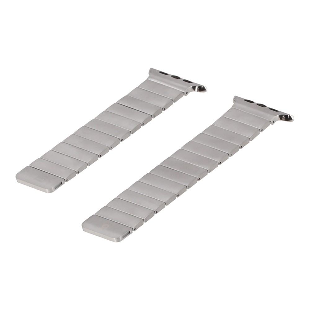 Blue Box สาย Apple Watch Strap Series 6,7,8,9,SE1,SE2,Ultra (44/45/49mm) Metal Liner Tile Silver