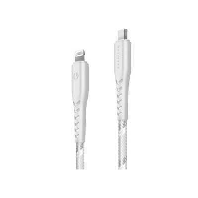 สายชาร์จ Energea Lightning to USB-C NYLOFLEX (MFI)