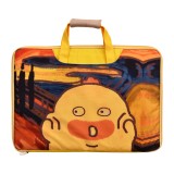 กระเป๋าใส่แมคบุ๊ค Icarer Oxford Macbook/Laptop 14 inch Dono meme Yellow
