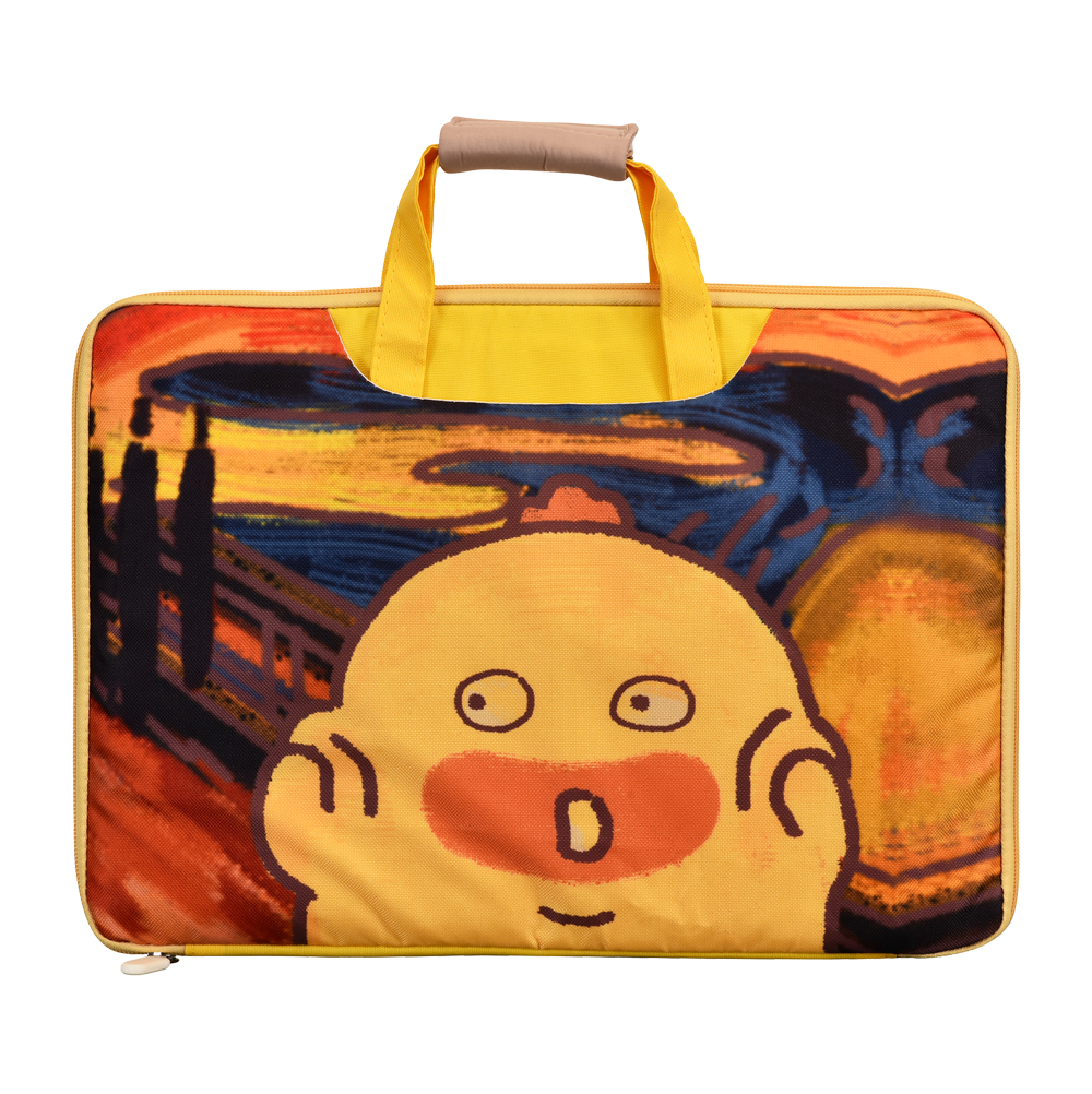 กระเป๋าใส่แมคบุ๊ค Icarer Oxford Macbook/Laptop 14 inch Dono meme Yellow