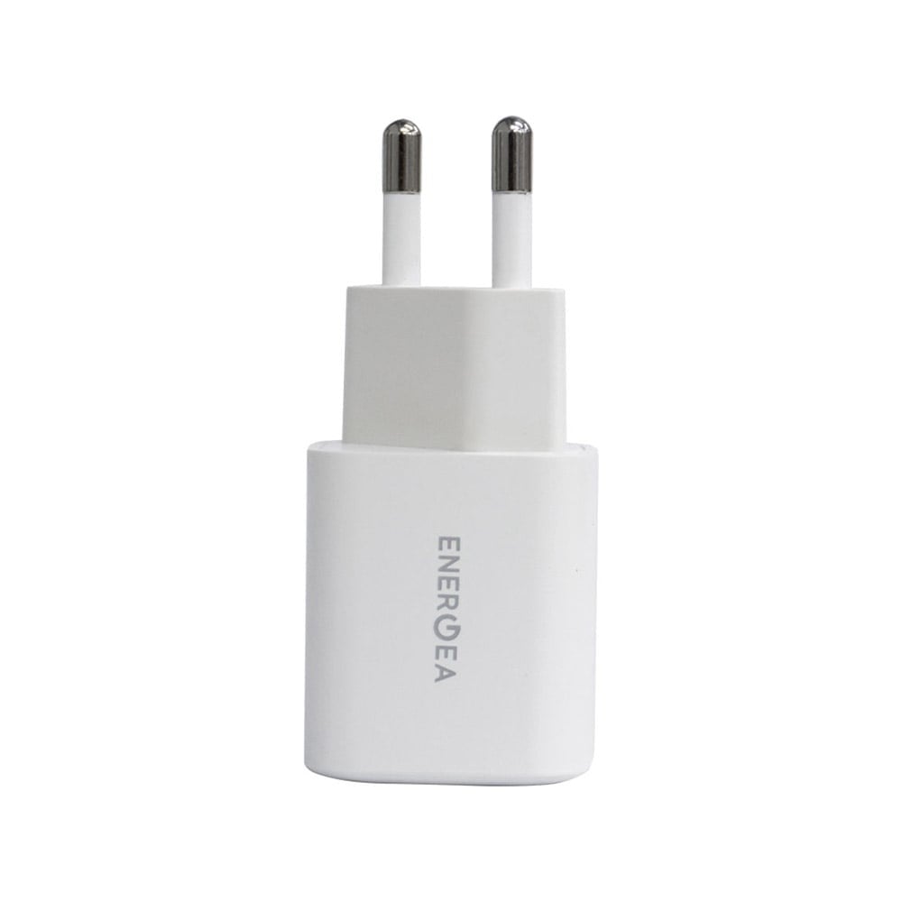 อะแดปเตอร์ Energea Wall Charger 1 USB-A / 1 USB-C White