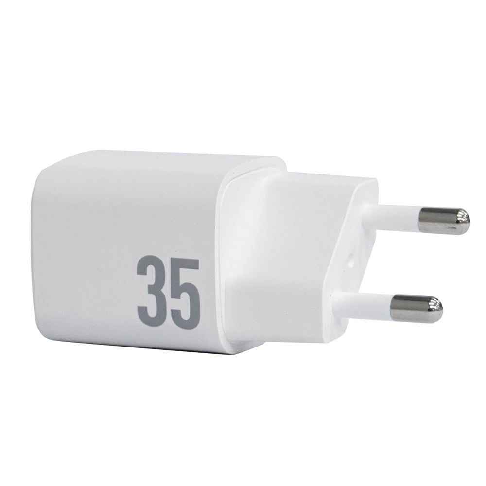 อะแดปเตอร์ Energea Wall Charger 1 USB-A / 1 USB-C White