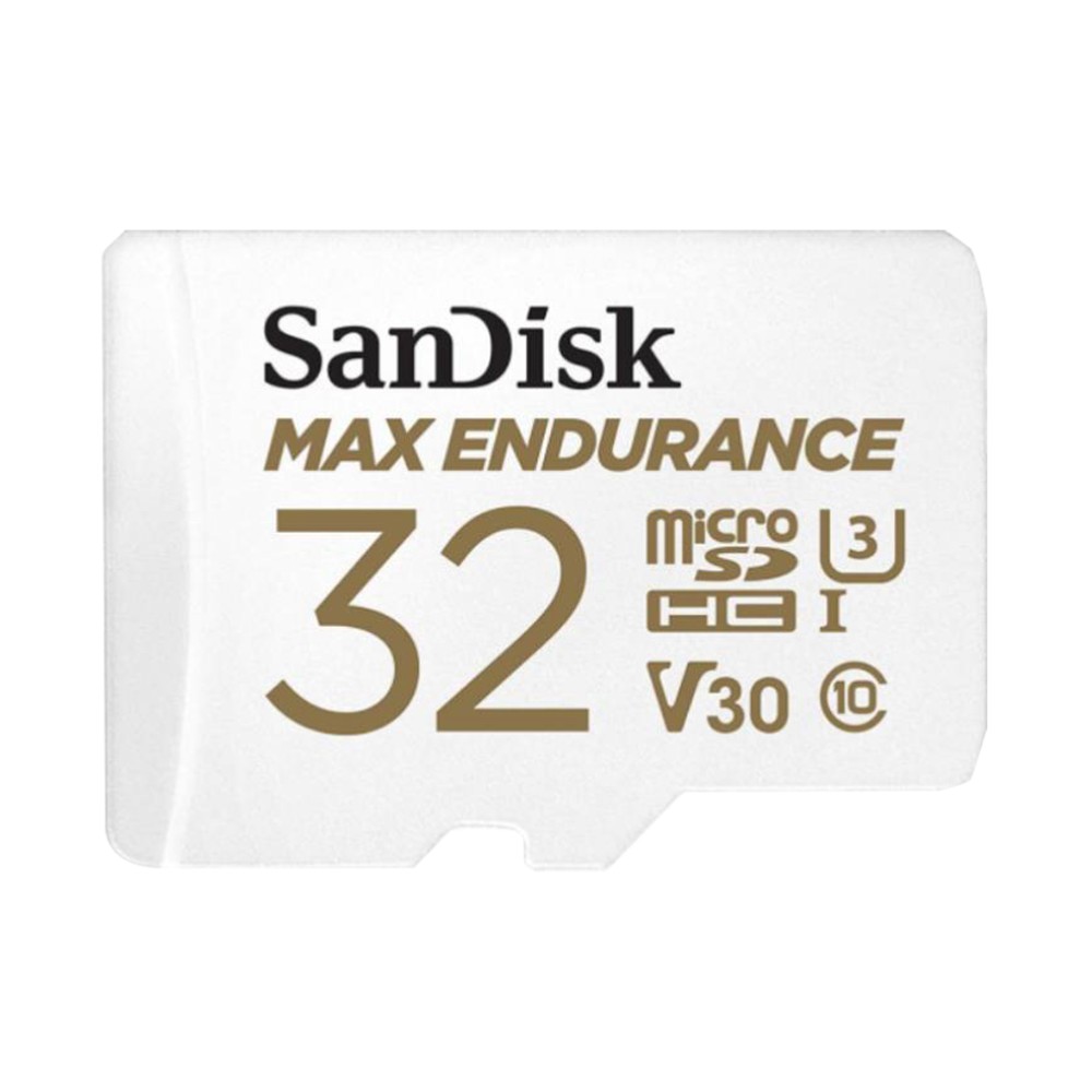 เมมโมรี่การ์ด SanDisk MicroSDHC Card MAX ENDURANCE 32GB (SDSQQVR-032G-GN6IA) Whtie