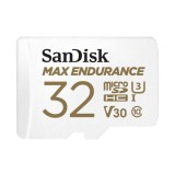 เมมโมรี่การ์ด SanDisk MicroSDHC Card MAX ENDURANCE 32GB Whtie
