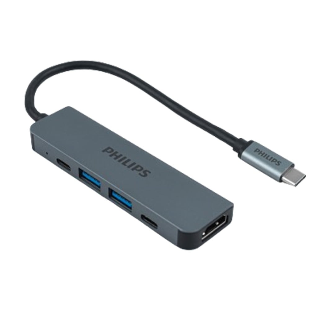 Philips 5 in 1 USB-C Hub to HDMI Silver