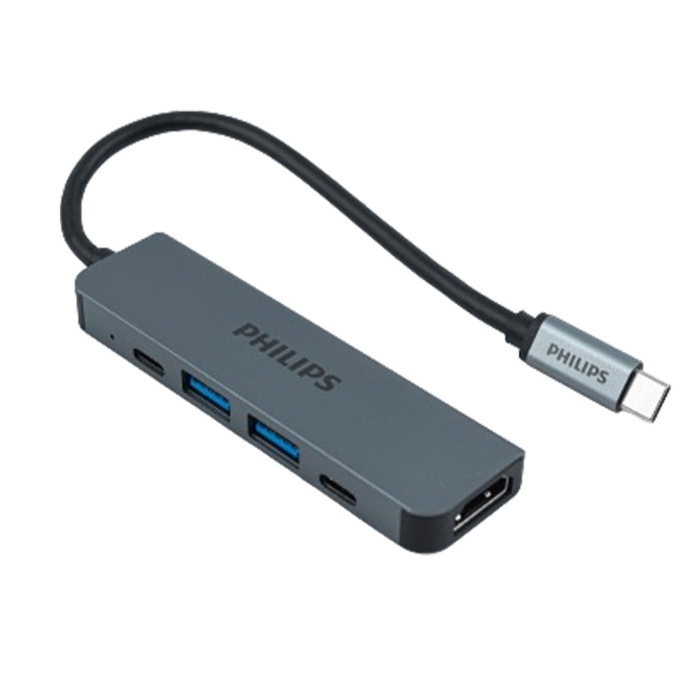 Philips 5 in 1 USB-C Hub to HDMI Silver