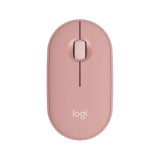 เมาส์ไร้สาย Logitech Mouse M350S Rose