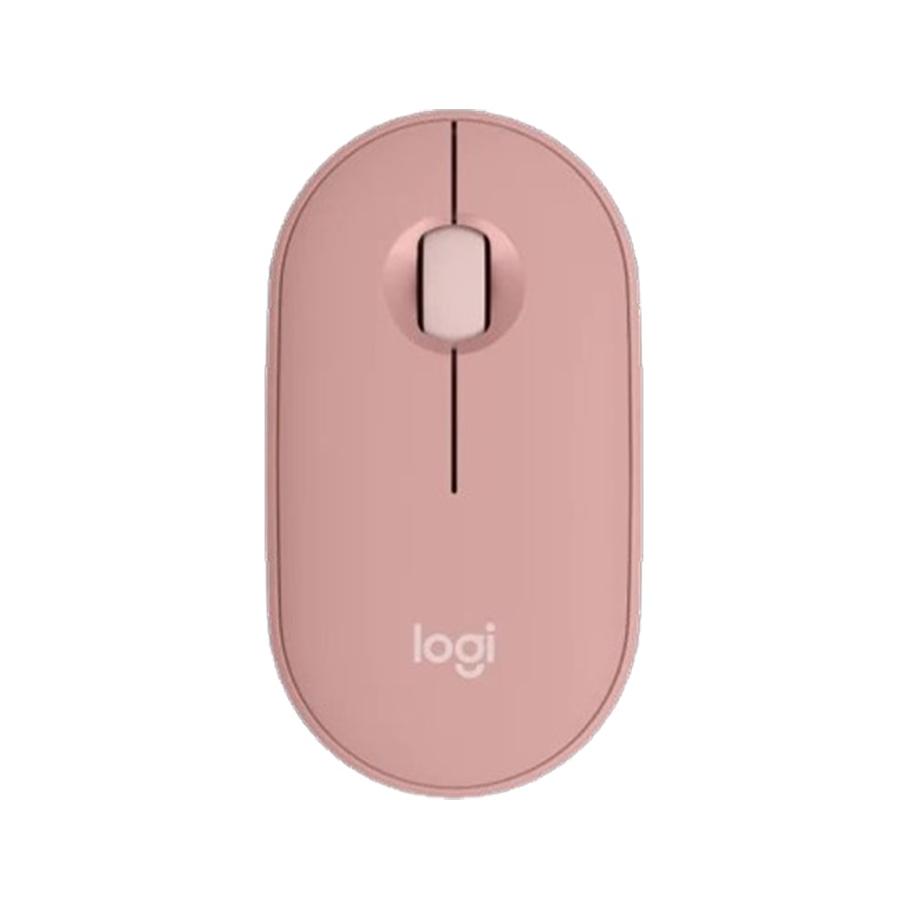 เมาส์ไร้สาย Logitech Mouse M350S Rose