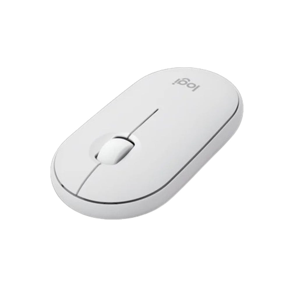 เมาส์ไร้สาย Logitech Mouse M350S White