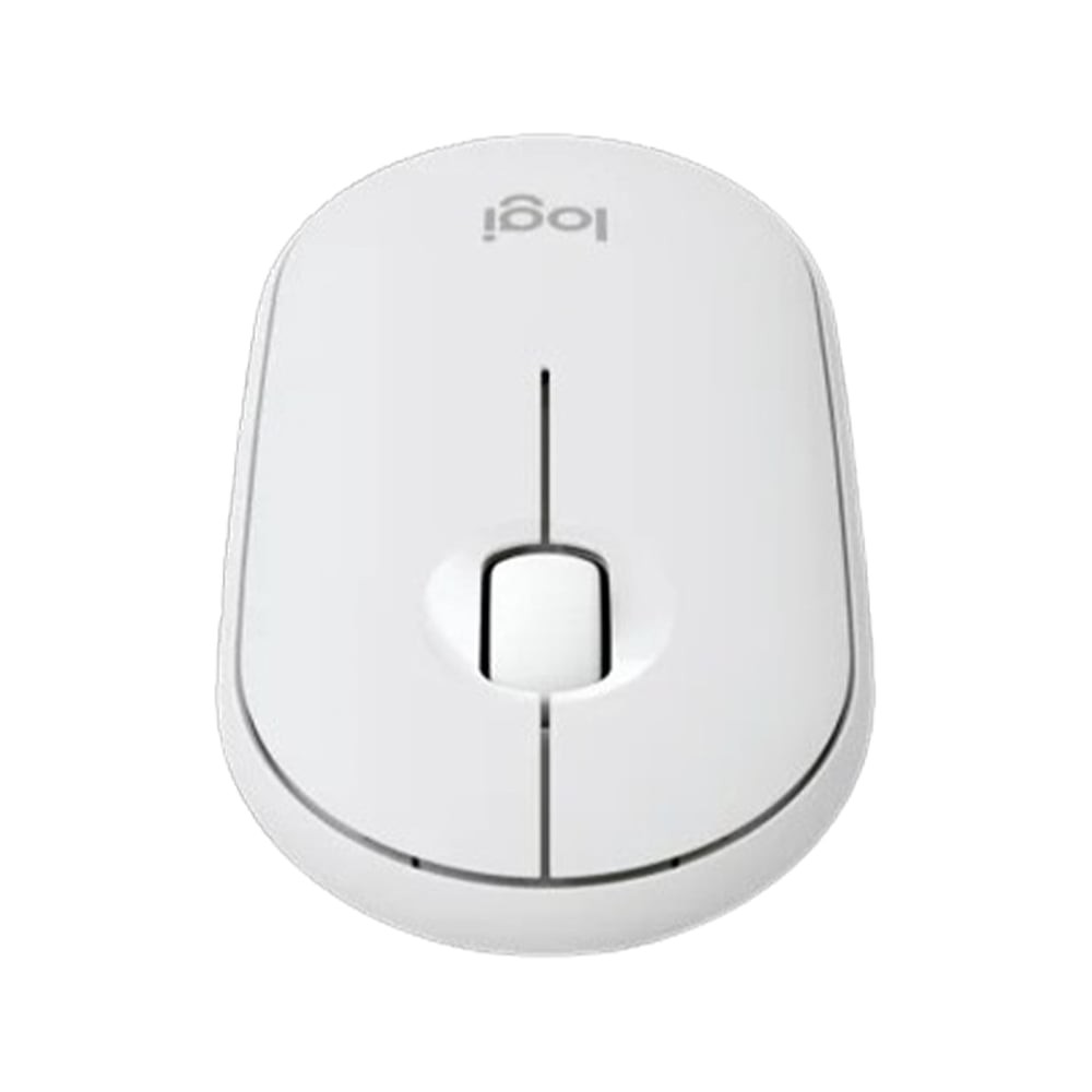 เมาส์ไร้สาย Logitech Mouse M350S White