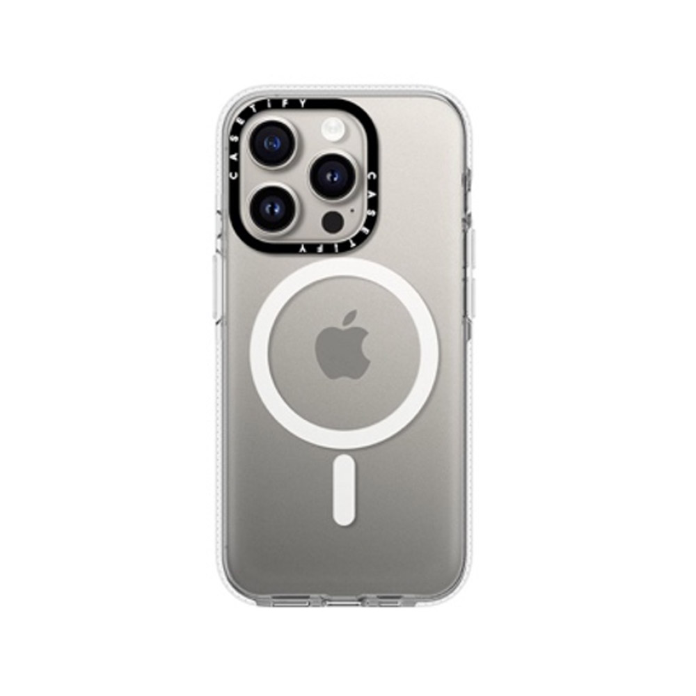 เคส Casetify iPhone 15 Pro with Magsafe Impact Clear