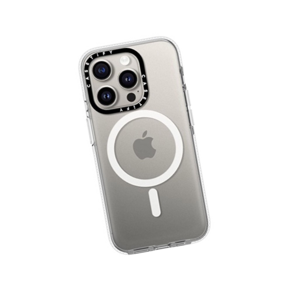 เคส Casetify iPhone 15 Pro with Magsafe Impact Clear