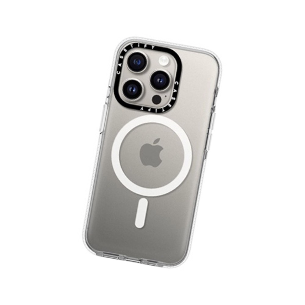 เคส Casetify iPhone 15 Pro with Magsafe Impact Clear