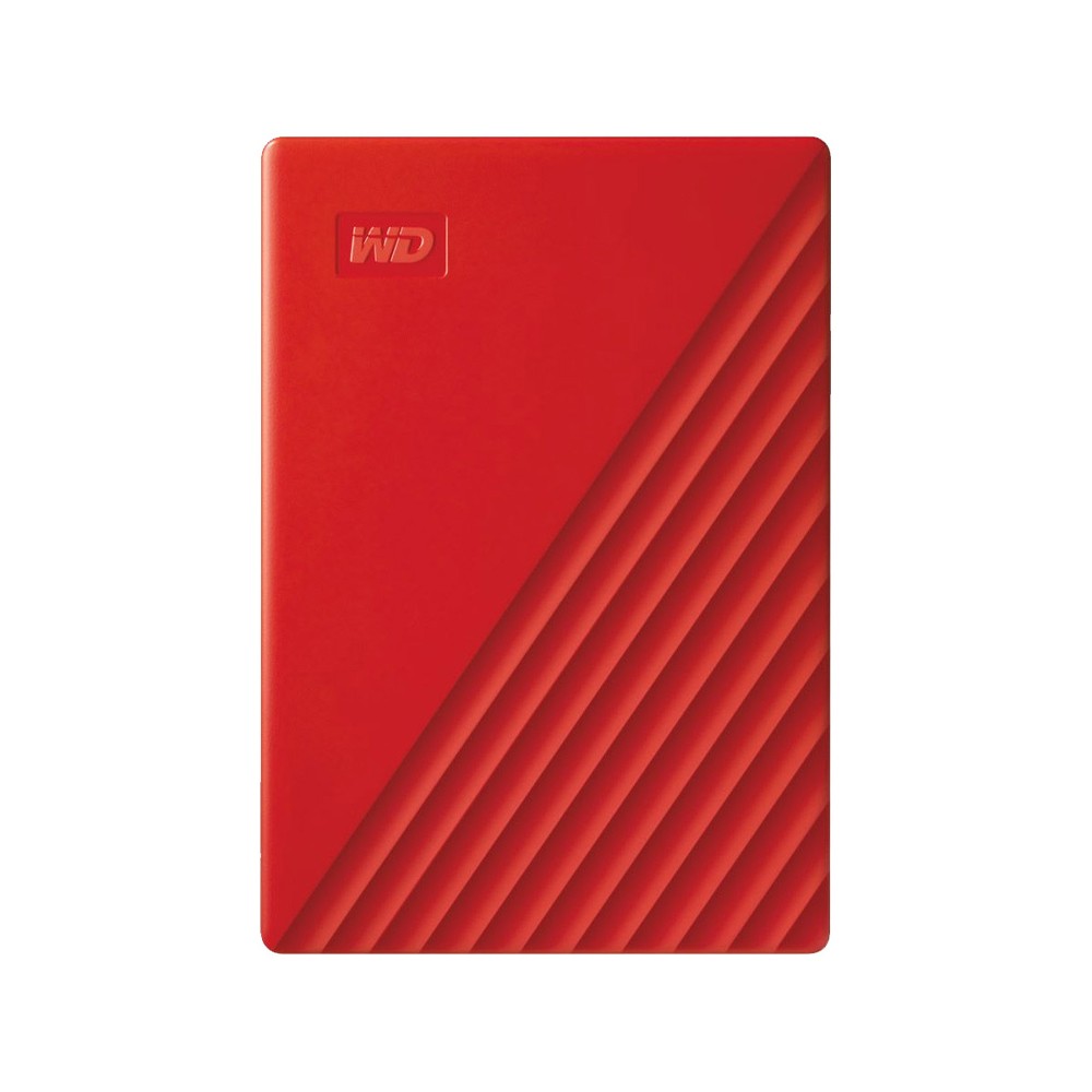 ฮาร์ดดิสก์ WD HDD Ext 1TB My Passport (2019) USB 3.0 Red