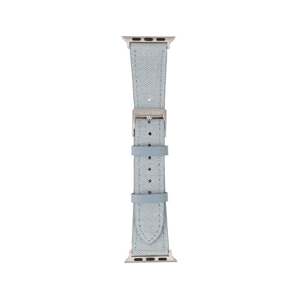 Blue Box สาย Apple Watch Strap Series 6,7,8,9,SE1,SE2 (40/41mm) Light Blue Jeans