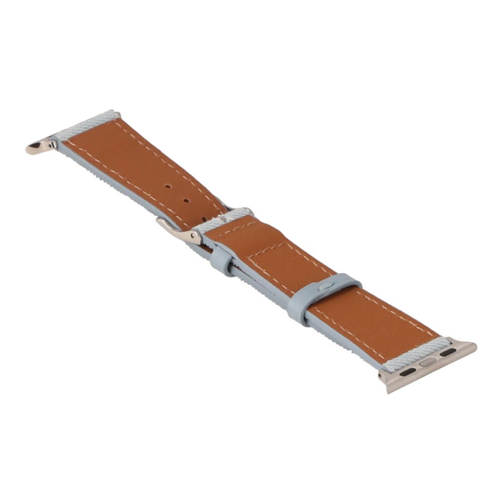 Blue Box สาย Apple Watch Strap Series 6,7,8,9,SE1,SE2 (40/41mm) Light Blue Jeans