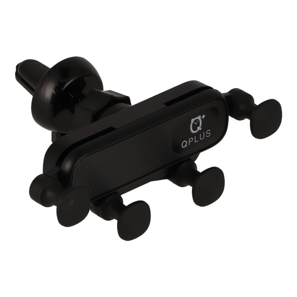 ที่วางโทรศัพท์ในรถ QPLUS Gravity Retractable Black
