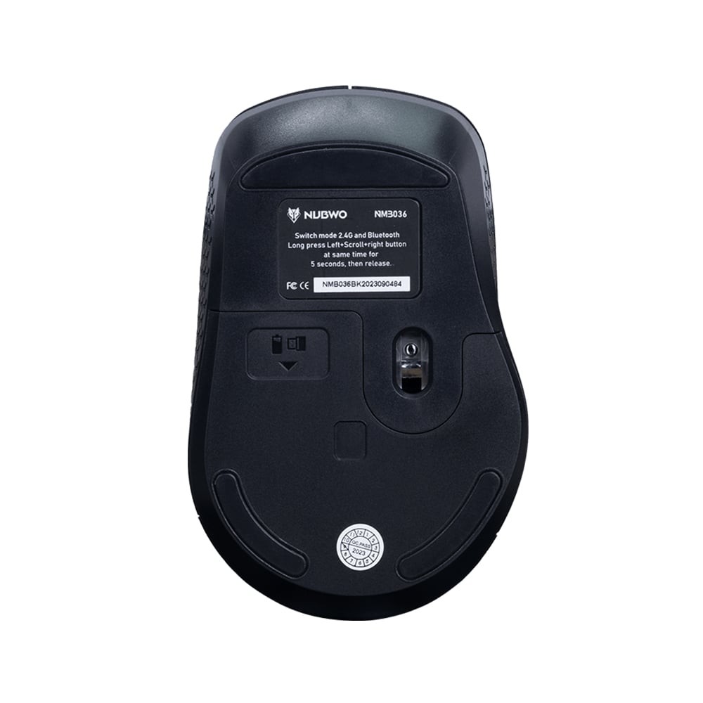 เมาส์ไร้สาย NUBWO Mouse NMB036 Black