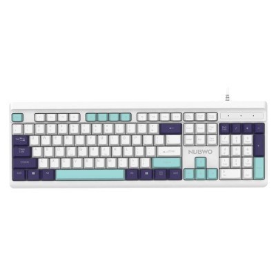 คีย์บอร์ด NUBWO Wired Keyboard NK44 (TH/EN)